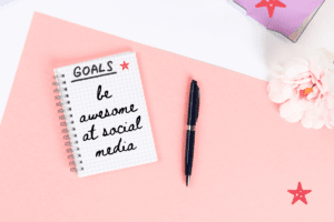 Setting social media goals